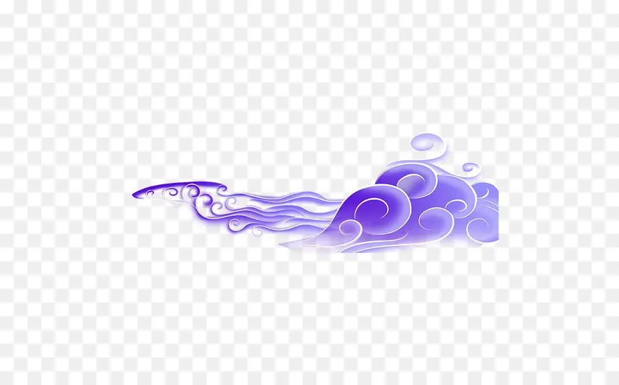 Nuage Violet，Ciel PNG