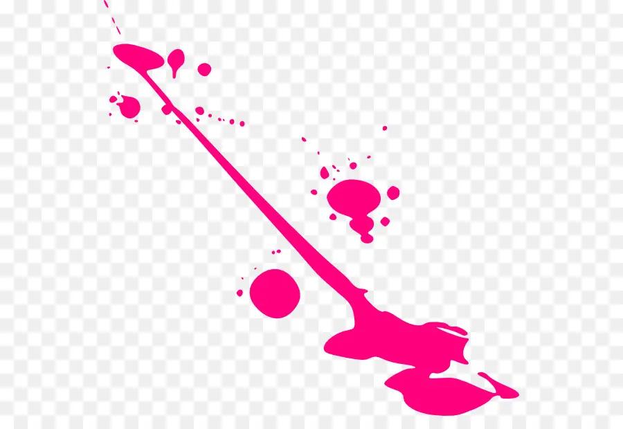 éclaboussure De Peinture Rose，Éclabousser PNG