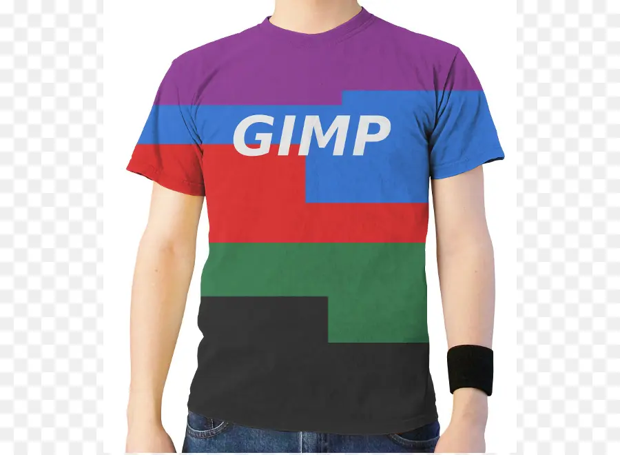 T Shirt Gimp，Conception Graphique PNG