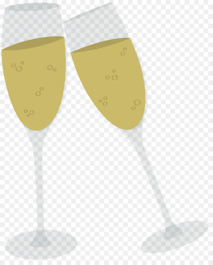 Verres à Champagne，Griller PNG