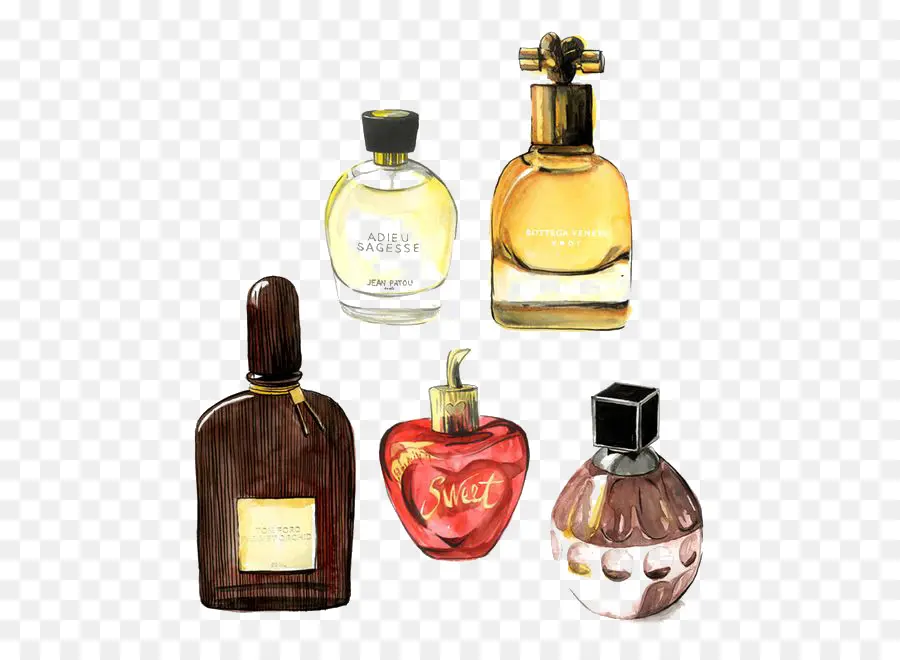 Flacons De Parfum，Parfum PNG