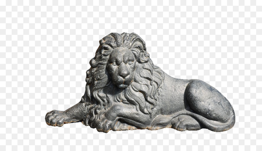 Statue De Lion，Animal PNG