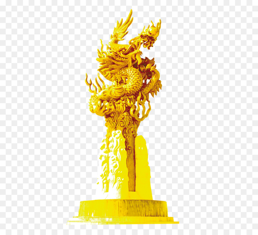 Statue De Dragon，Mythique PNG