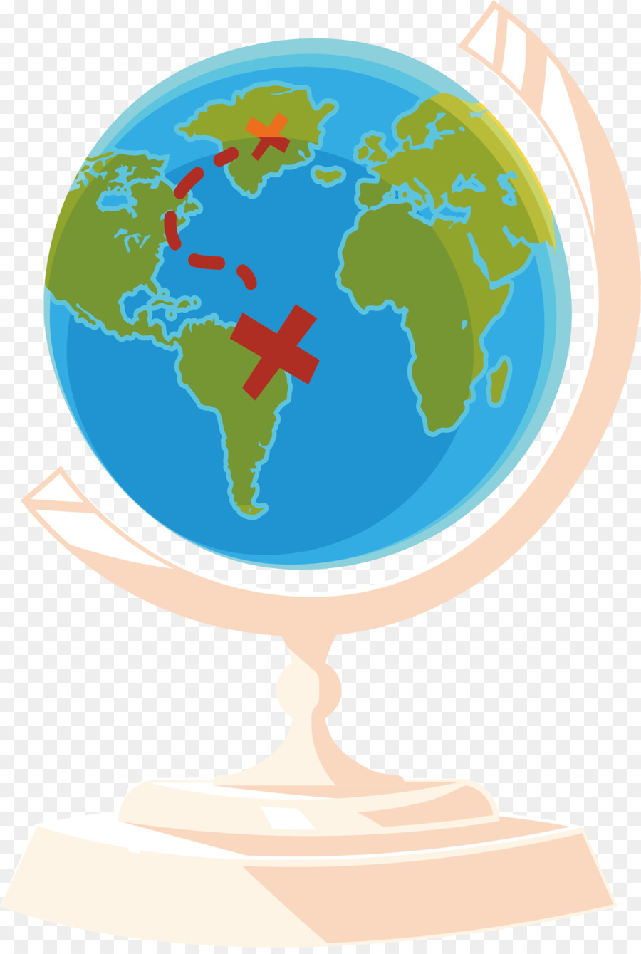 Globe，Dessin Animé PNG