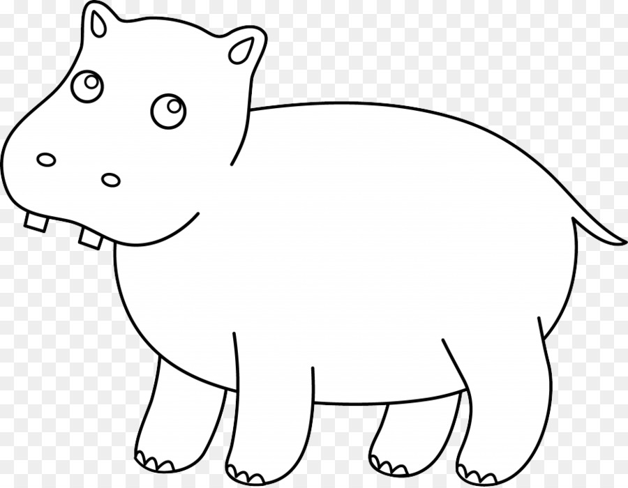 Hippopotame，Dessin Animé PNG