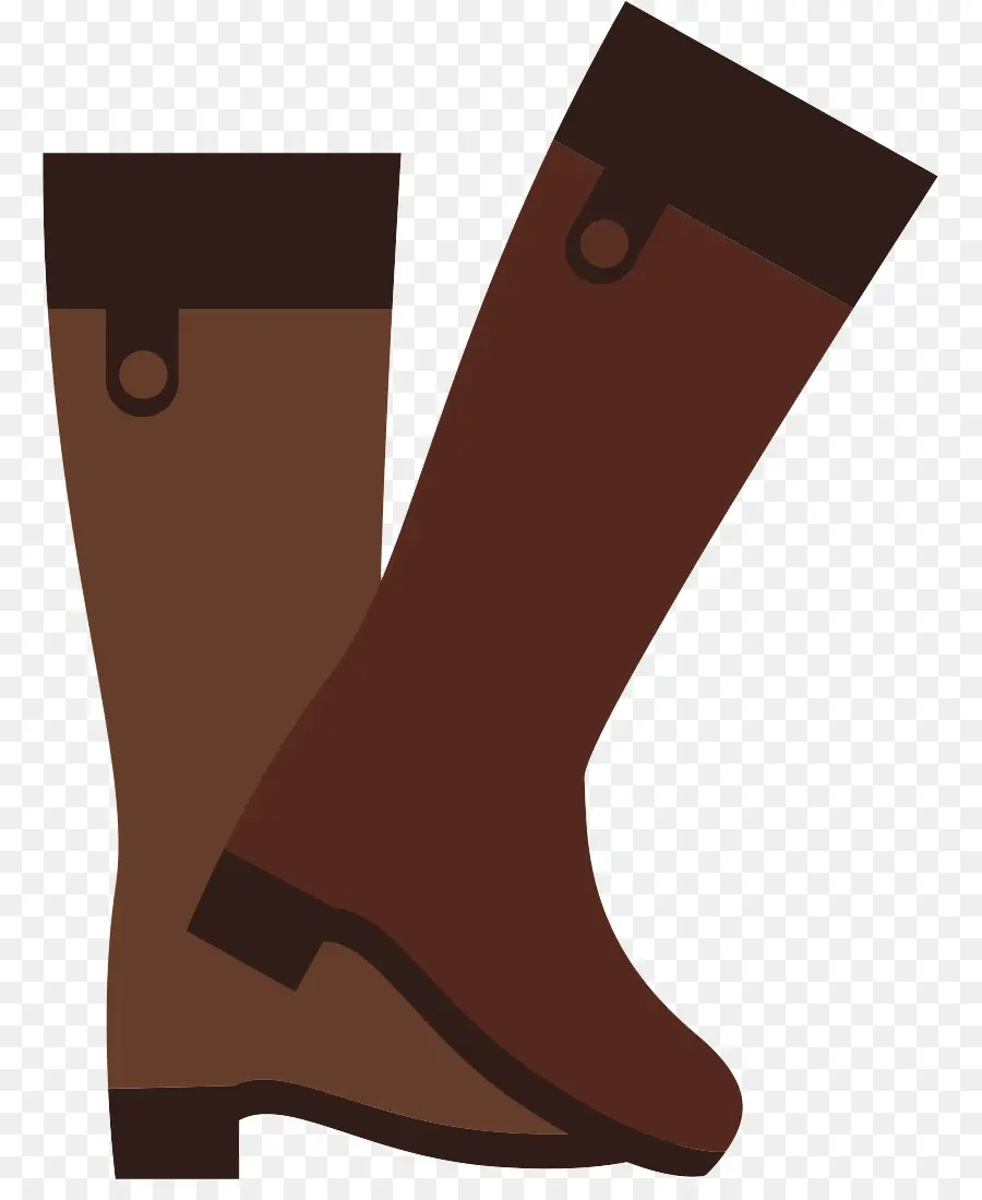 Bottes，Brun PNG