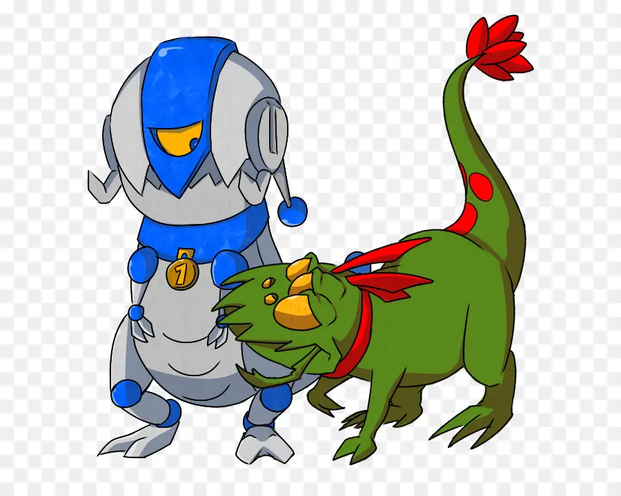 Robot Et Dinosaure，Robot PNG