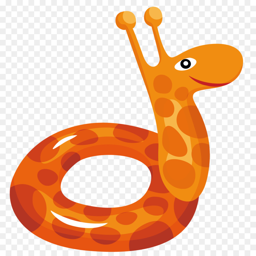 Flotteur Girafe，Gonflable PNG