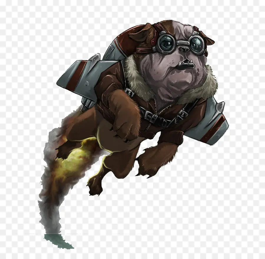 Chien Volant，Jetpack PNG