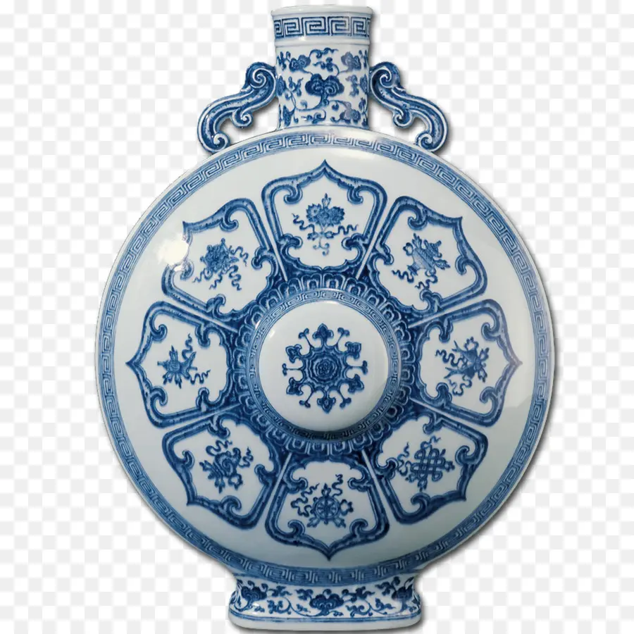 Vase Bleu，Vase PNG