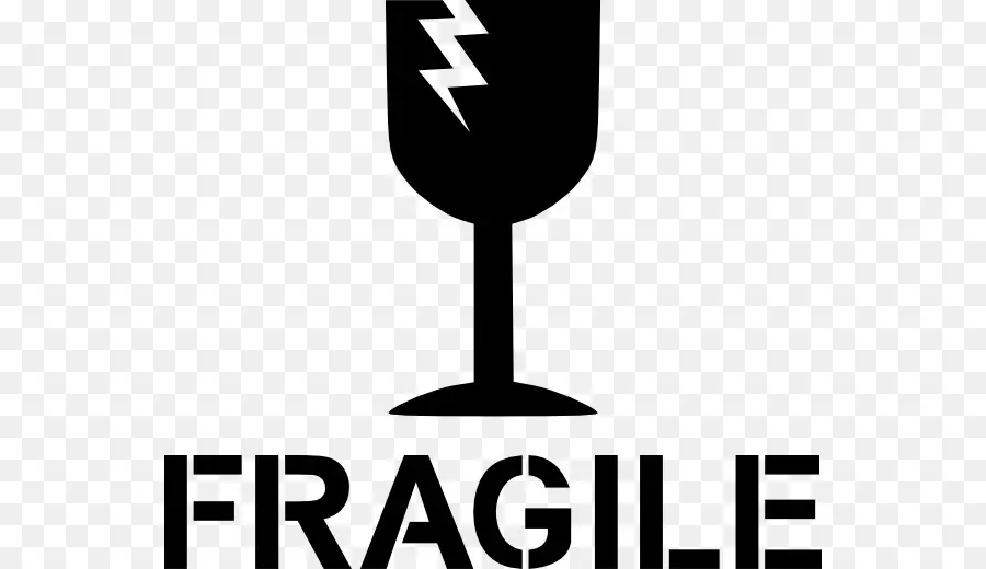 Symbole Fragile，Verre PNG