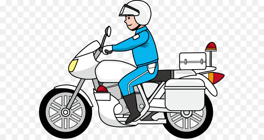 Policier Moto，Moto PNG