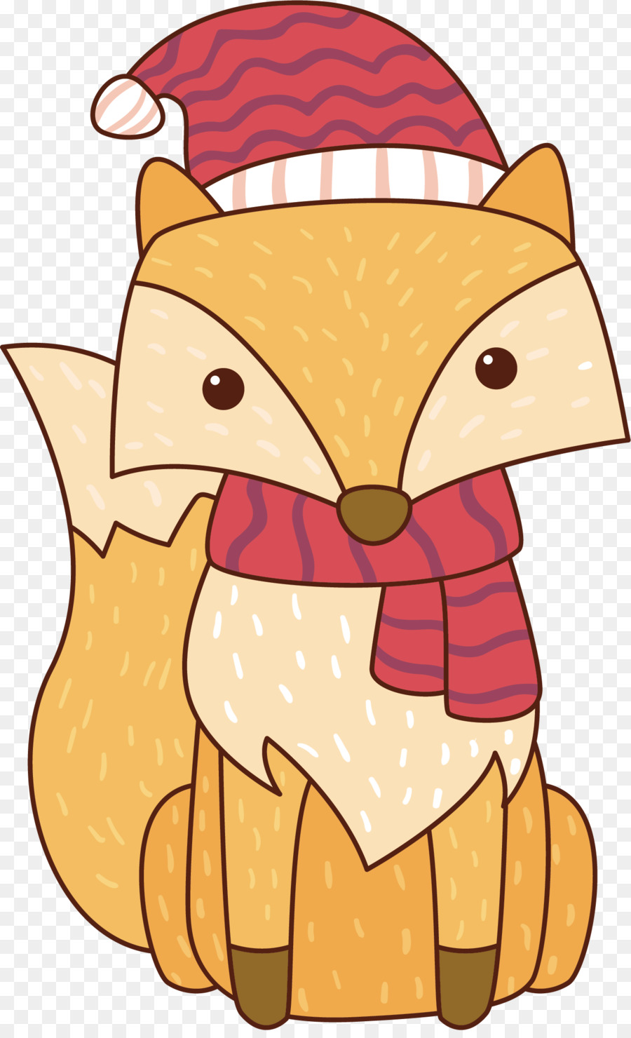 Renard Mignon，Chapeau PNG