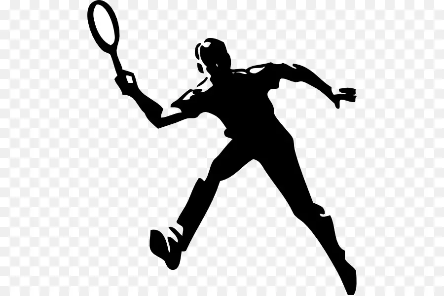 Joueur De Tennis，Raquette PNG