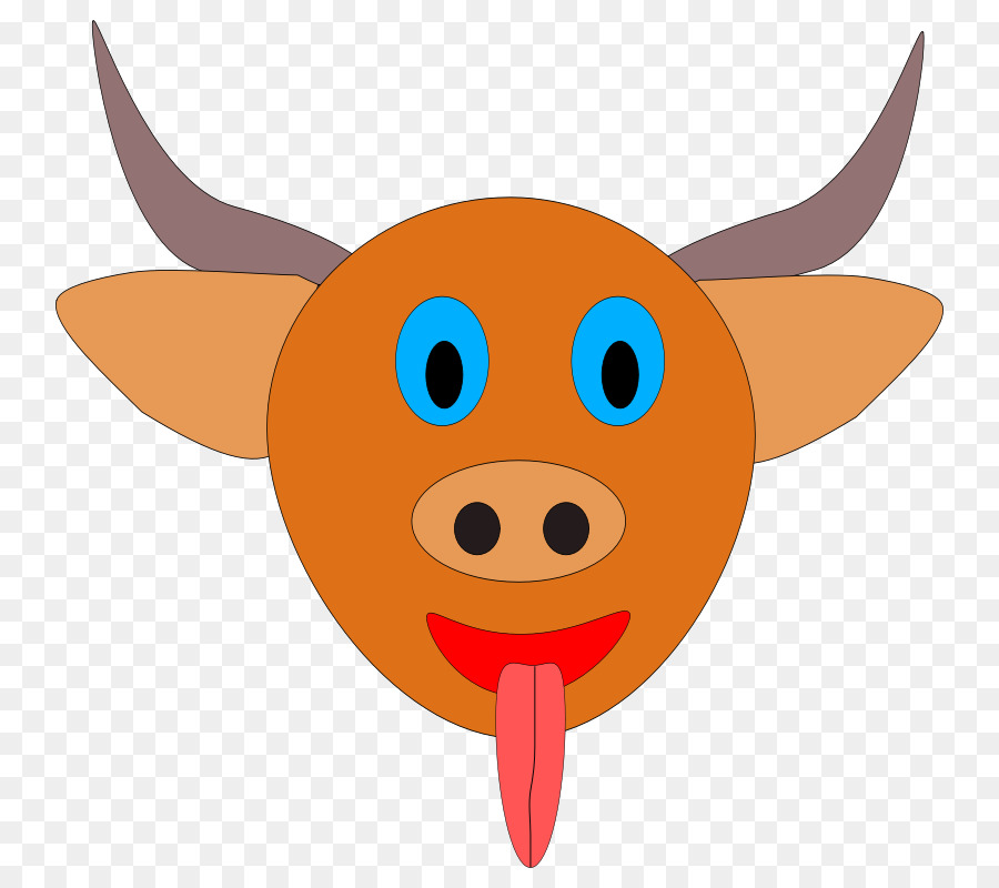 Taureau De Dessin Animé，Vache PNG