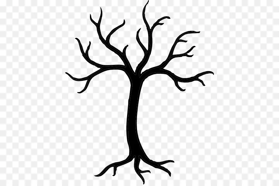 Arbre，Silhouette PNG