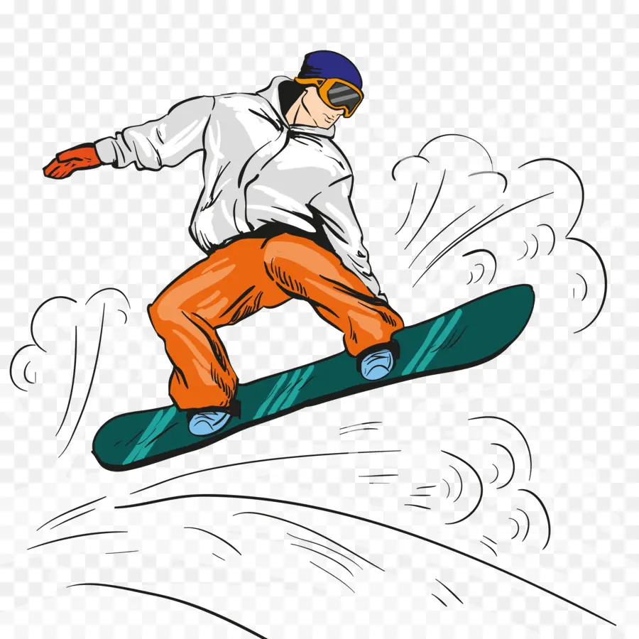 Snowboardeur，Neige PNG