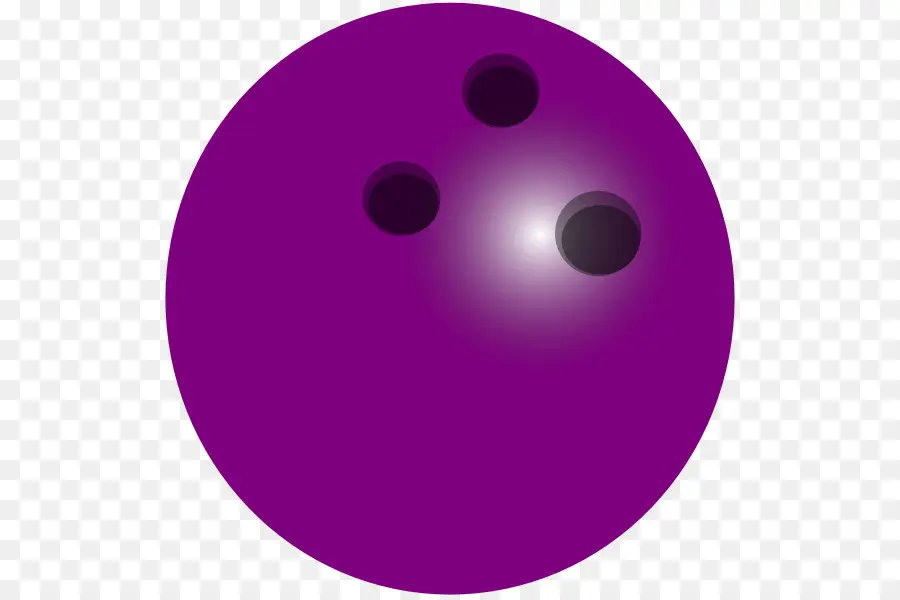 Boule De Quilles，Violet PNG