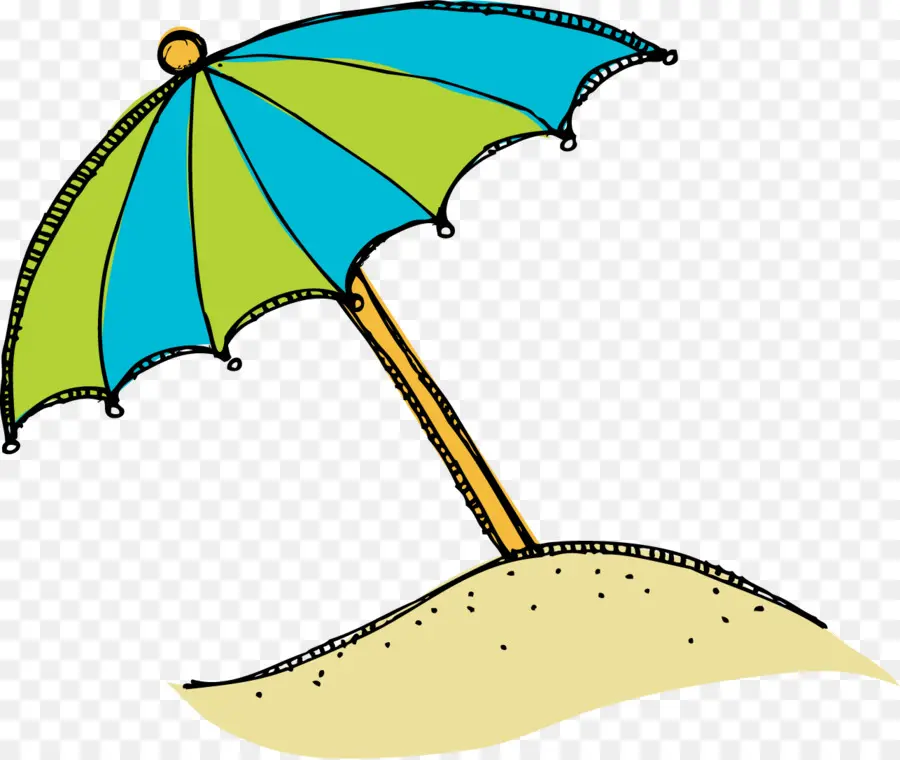 Parasol De Plage，Sable PNG