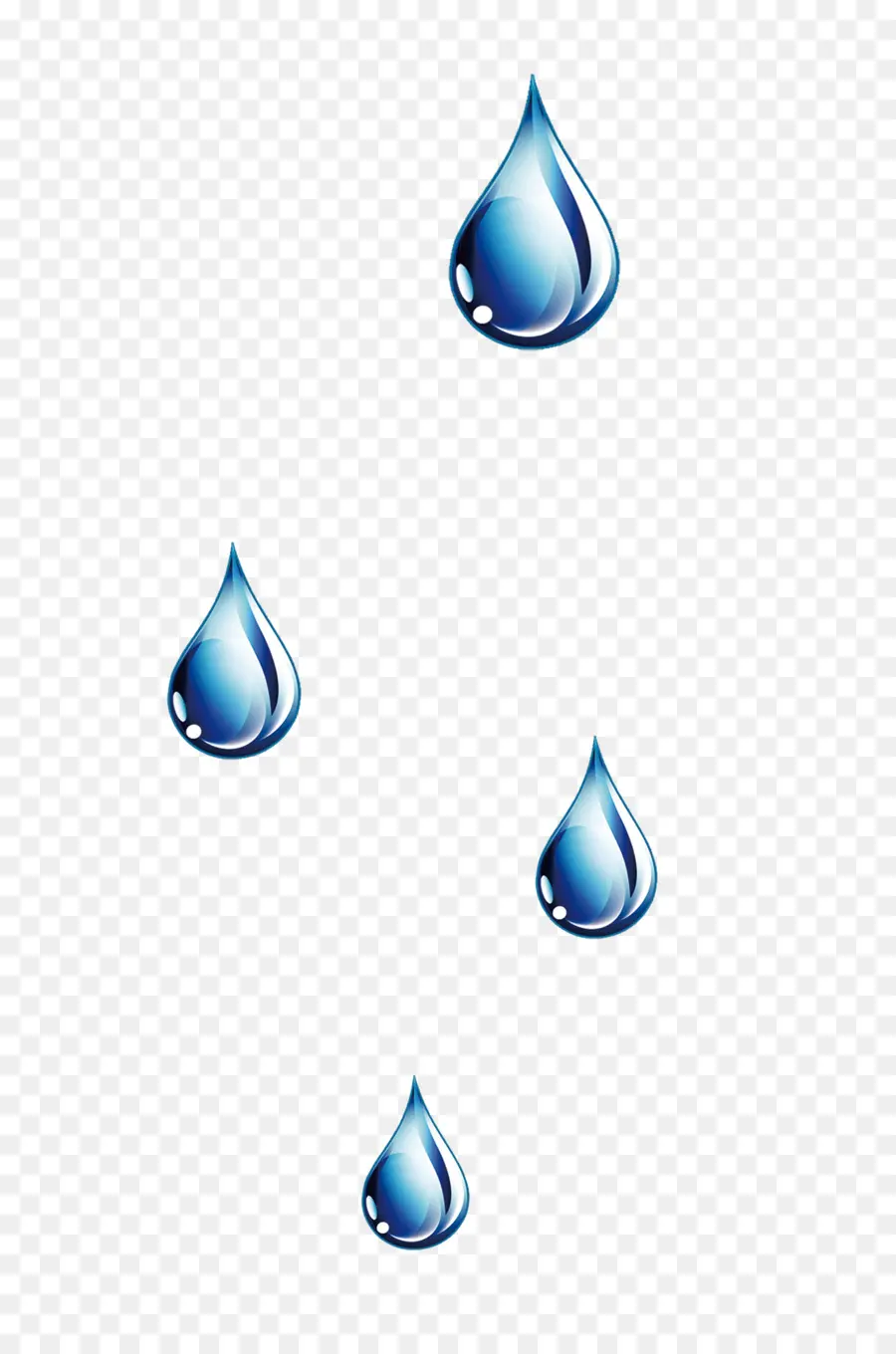 Gouttes D'eau，Pluie PNG