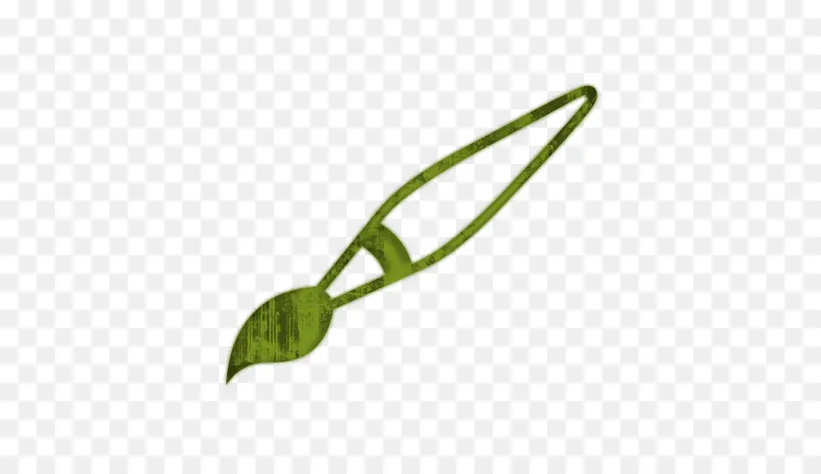 Pinceau Vert，Peinture PNG