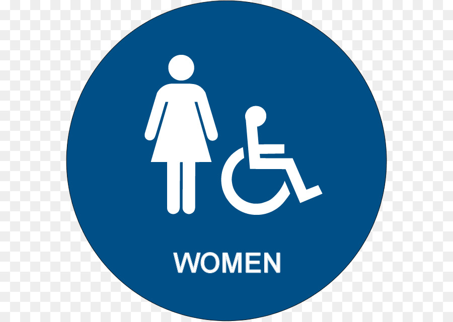 Signe Des Femmes Et Des Personnes Handicapées，Toilettes PNG