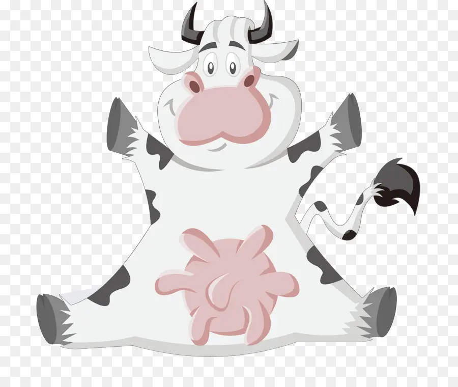 Vache，Dessin Animé PNG