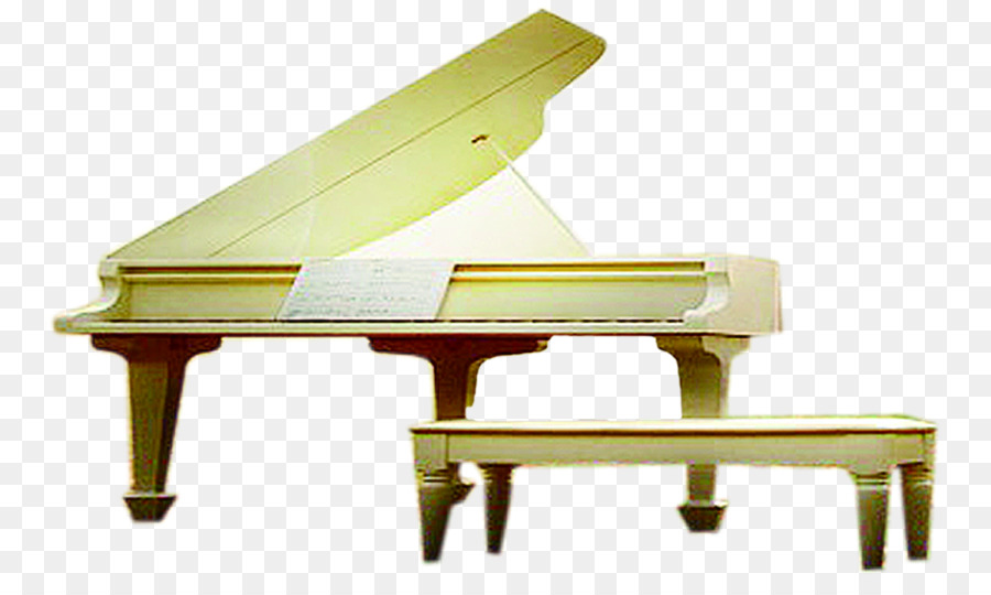 Piano Blanc，Clavier PNG