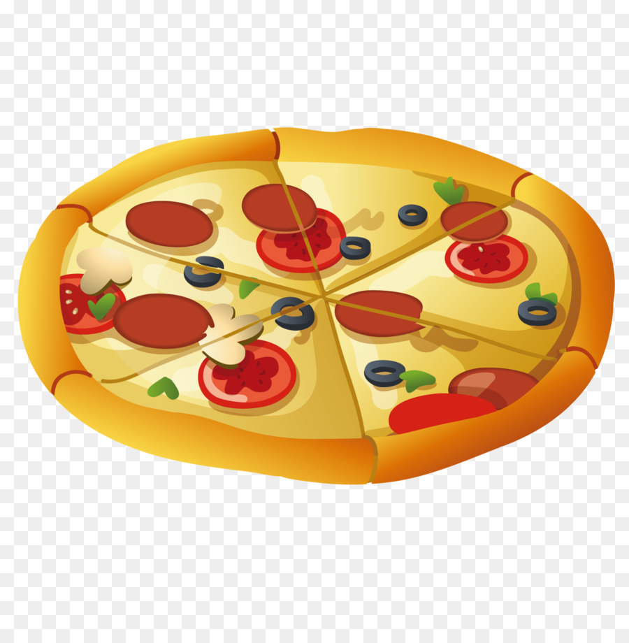 Dessin Pizza Gratuit : Amusante Pizza Dessin Anime Avec Gluten Gratuit ...