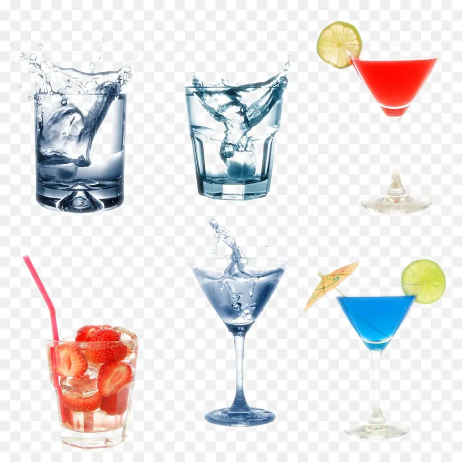 Boissons Cocktails，Lunettes PNG