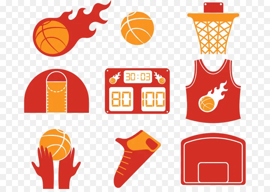 Icônes De Basket Ball，Basket Ball PNG