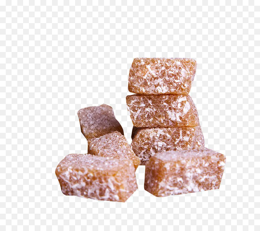 Cubes De Cassonade，Doux PNG