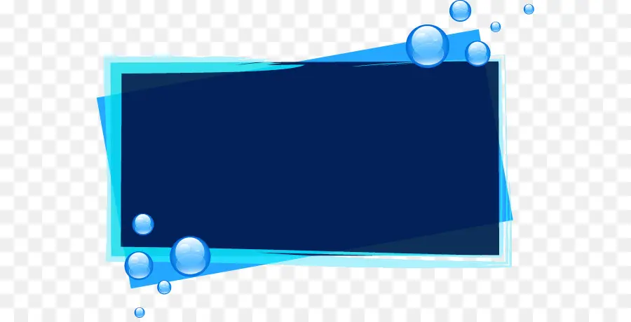 Bulles Bleues，Eau PNG