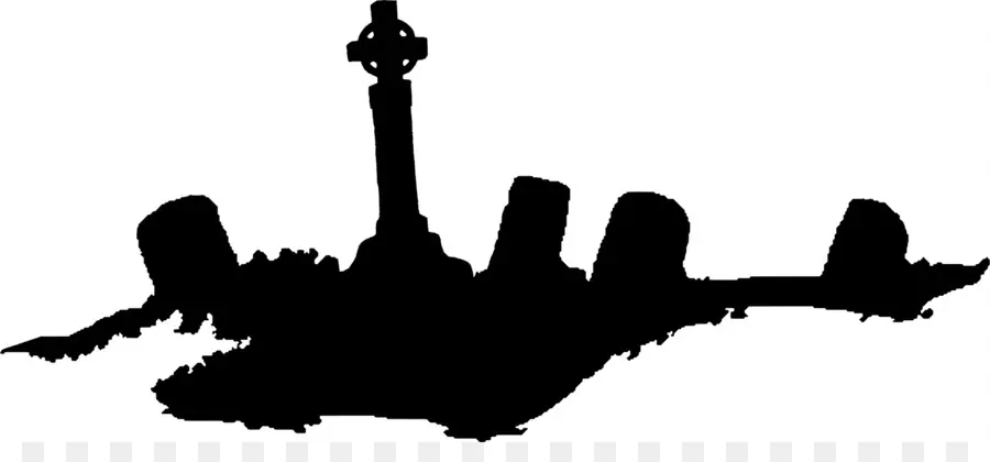 Silhouette De Monument，Statue PNG