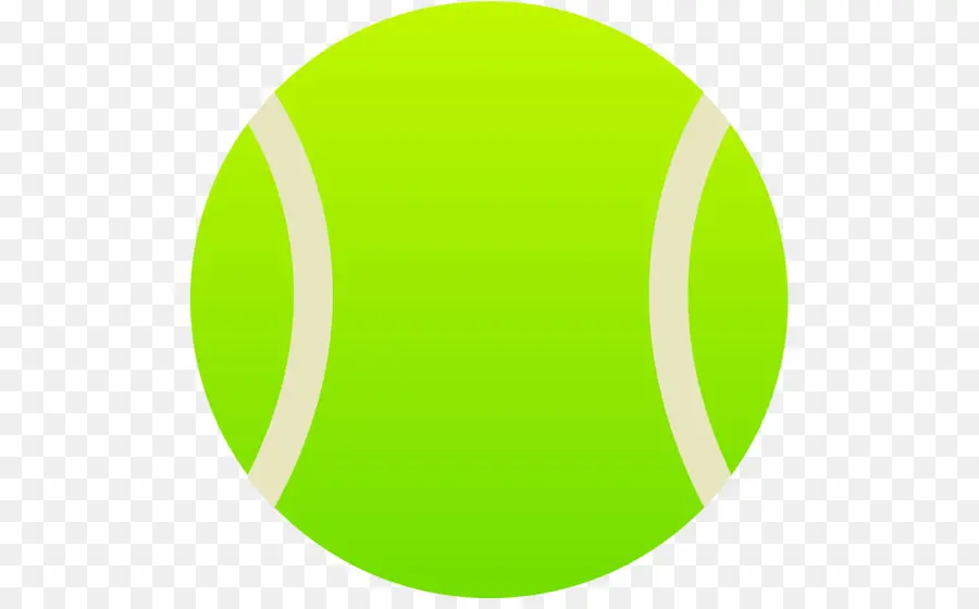 Balle De Tennis，Jaune PNG