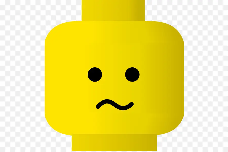 Tête De Lego，Jaune PNG