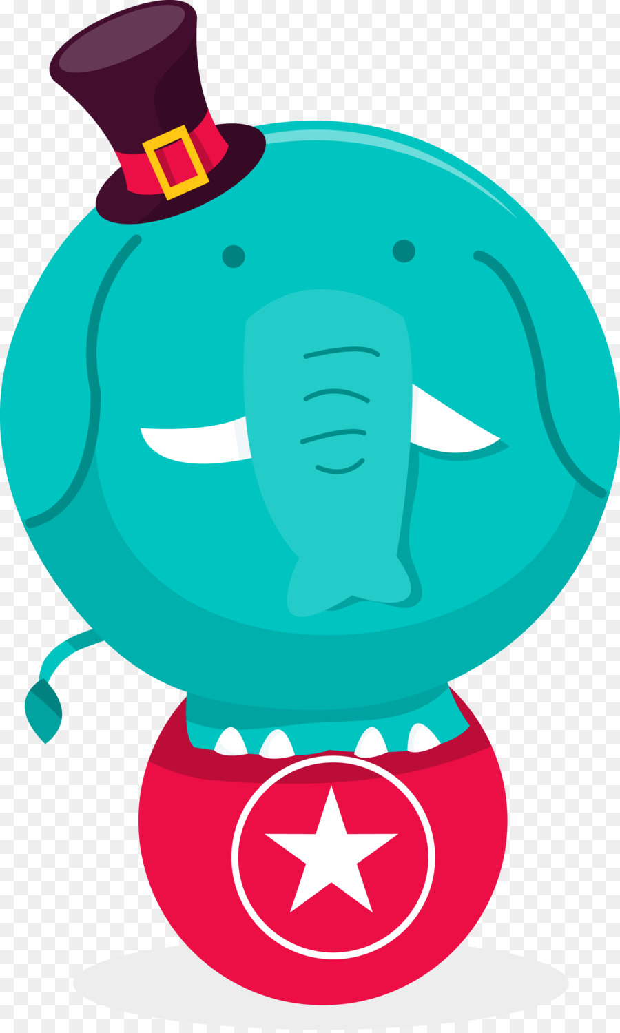 Éléphant，Chapeau PNG