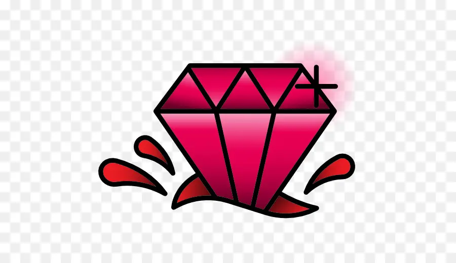 Diamant Rouge，Gemme PNG