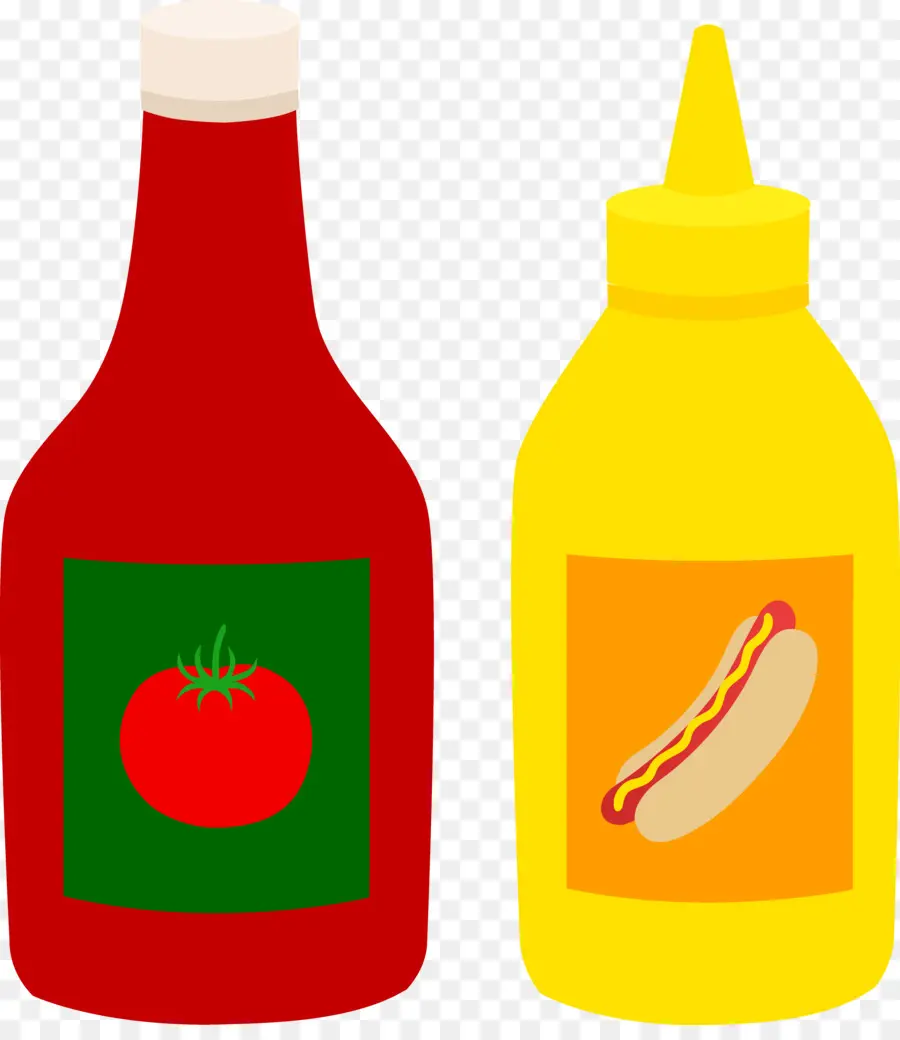 Ketchup Et Moutarde，Sauce PNG