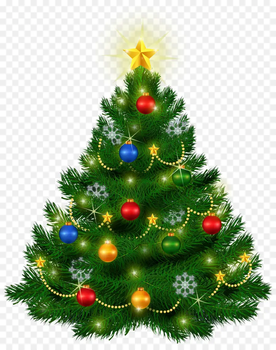 Arbre De Noël，Décor PNG