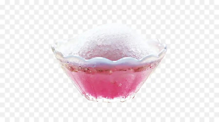 Glace Pilée Rose，Glace PNG