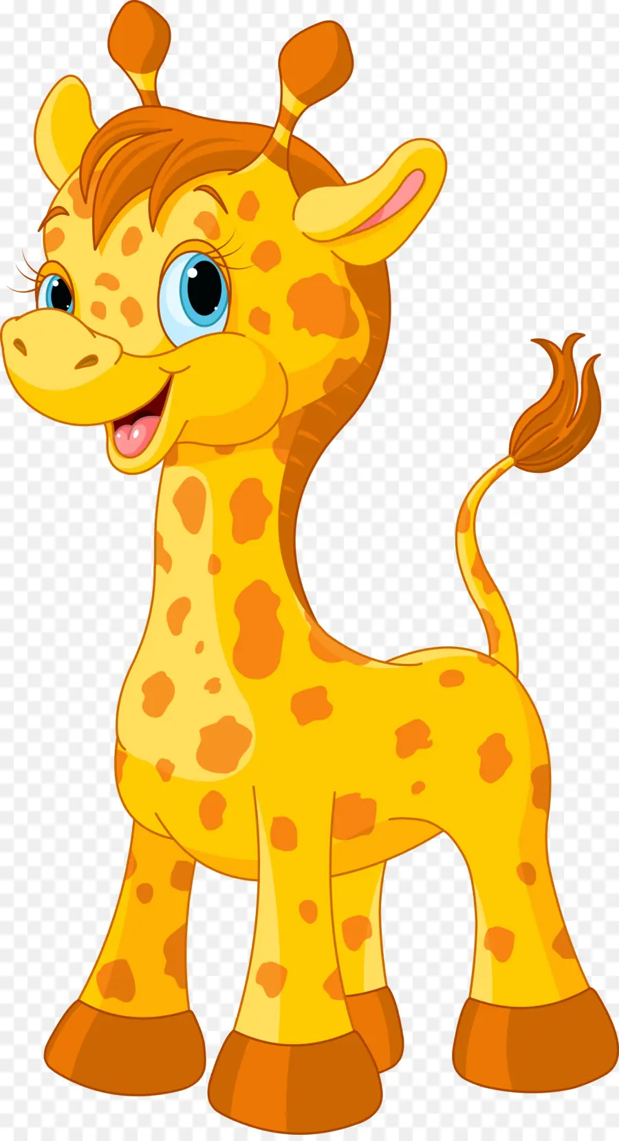 Girafe，Dessin Animé PNG