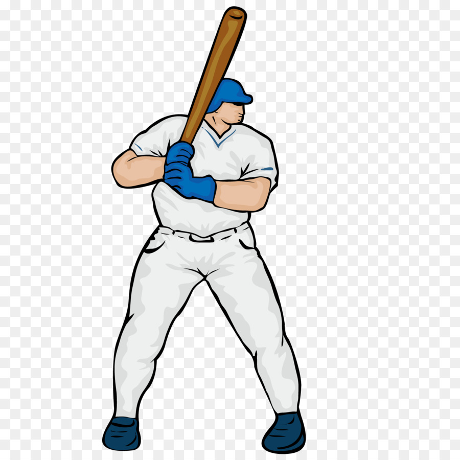 Joueur De Baseball，Batte PNG