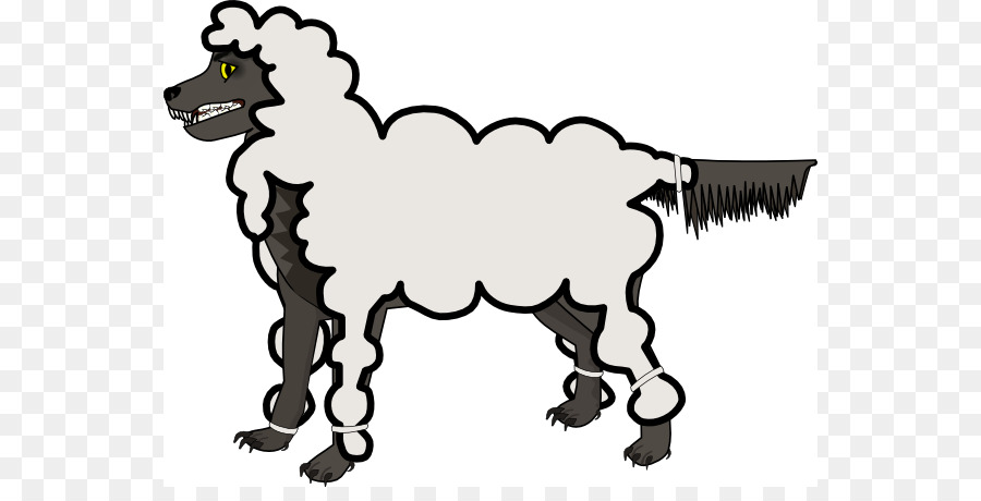 Loup Gris，Les Moutons PNG