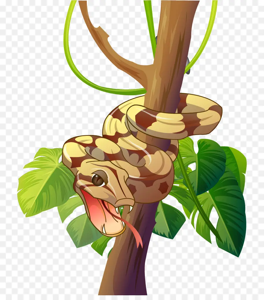 Serpent De Dessin Animé，Reptile PNG