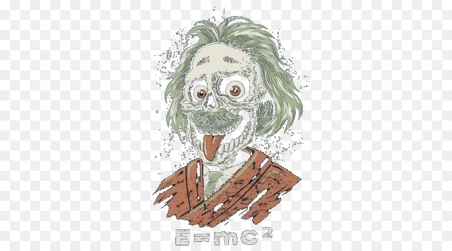 Caricature D'einstein，Scientifique PNG