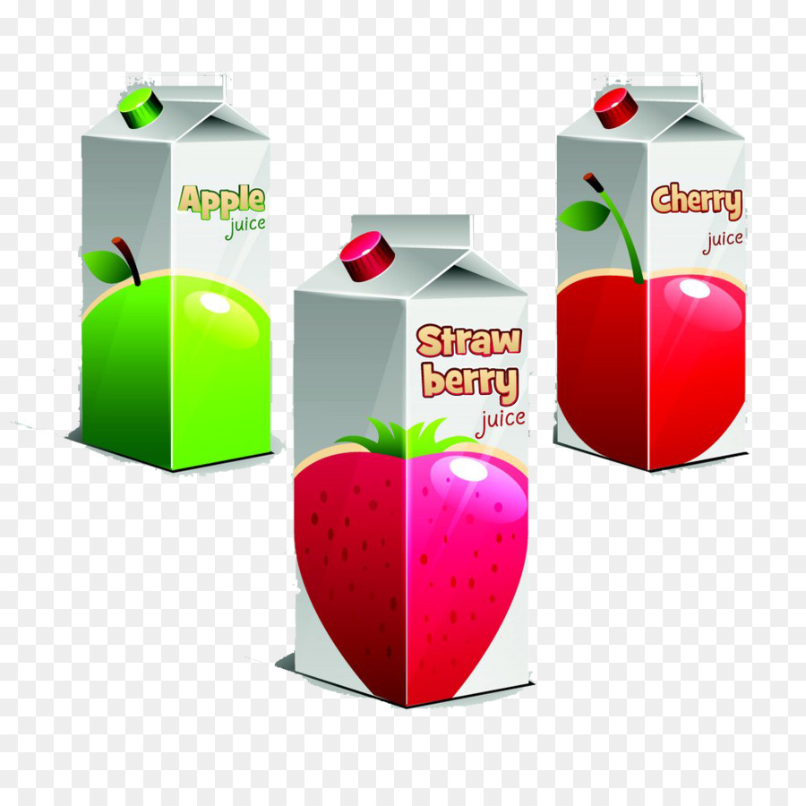 Cartons De Jus，Pomme PNG