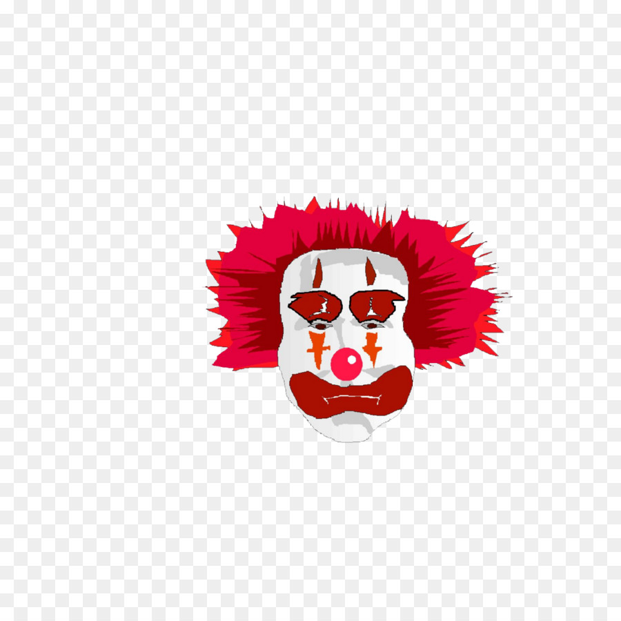 Clown Effrayant，Affronter PNG