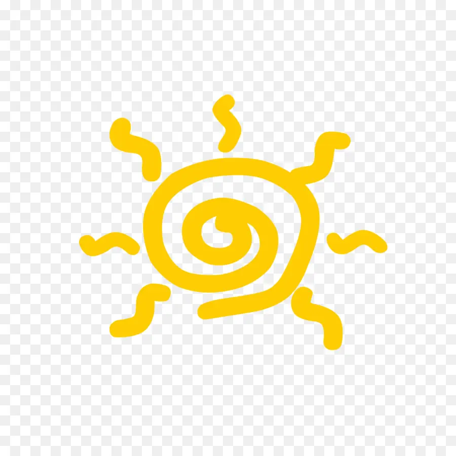 Soleil Spirale Orange，Soleil PNG