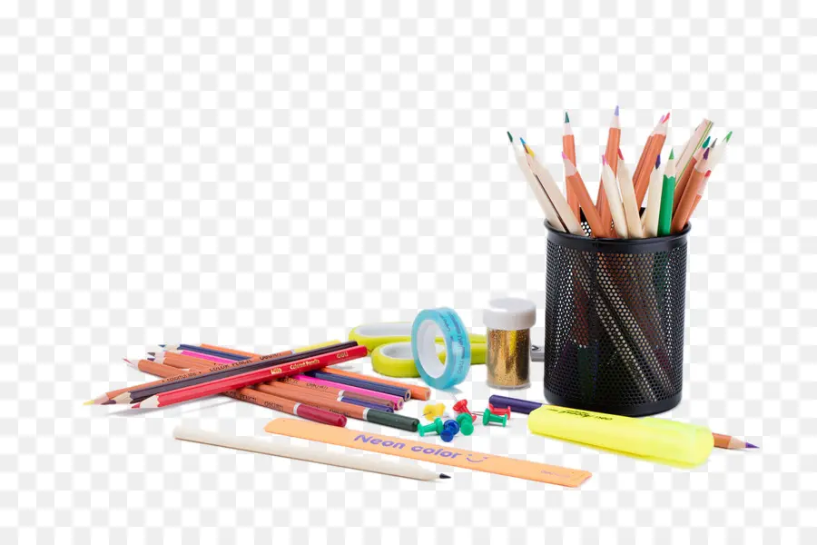 Crayon，Fournitures Scolaires PNG
